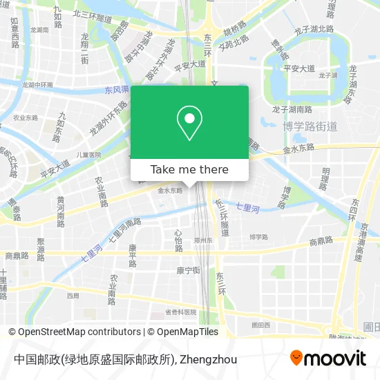 中国邮政(绿地原盛国际邮政所) map