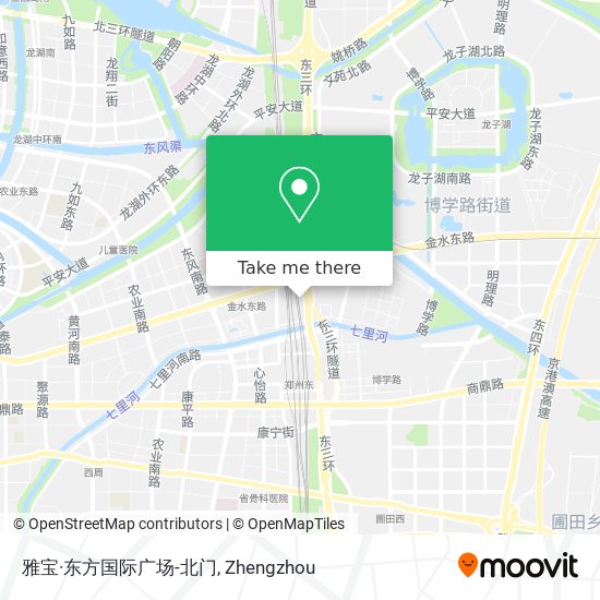 雅宝·东方国际广场-北门 map