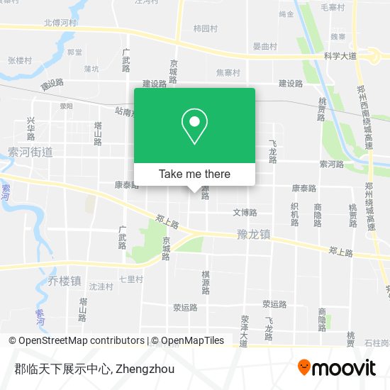 郡临天下展示中心 map