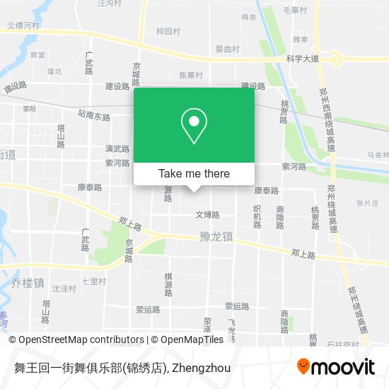 舞王回一街舞俱乐部(锦绣店) map