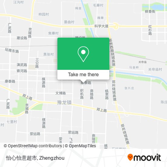 怡心怡意超市 map