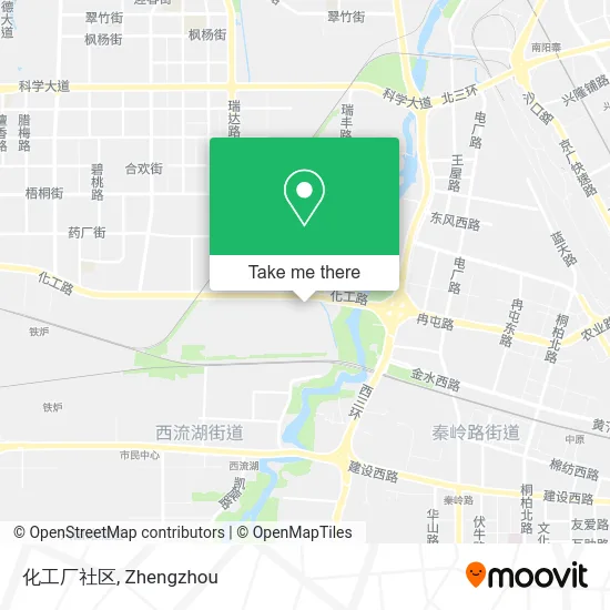 化工厂社区 map