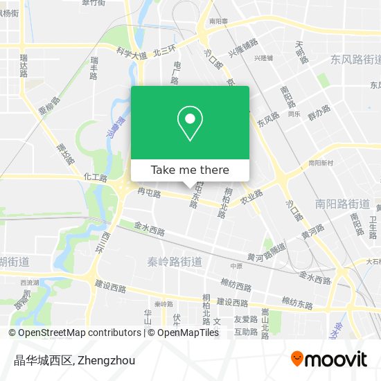 晶华城西区 map