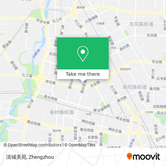 清城美苑 map