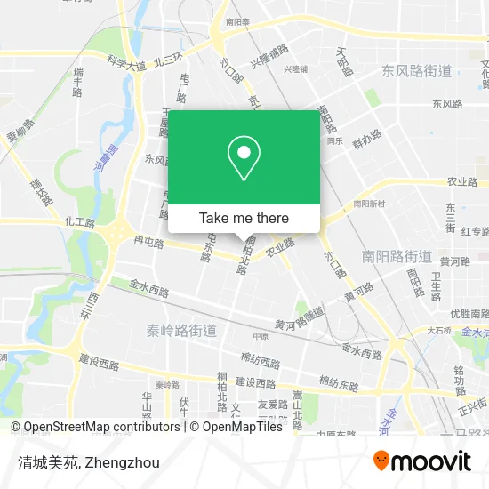 清城美苑 map