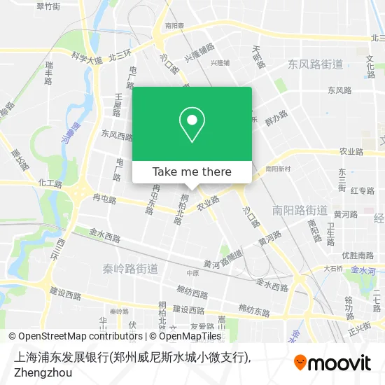上海浦东发展银行(郑州威尼斯水城小微支行) map