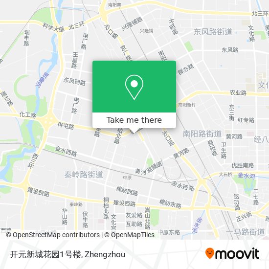开元新城花园1号楼 map