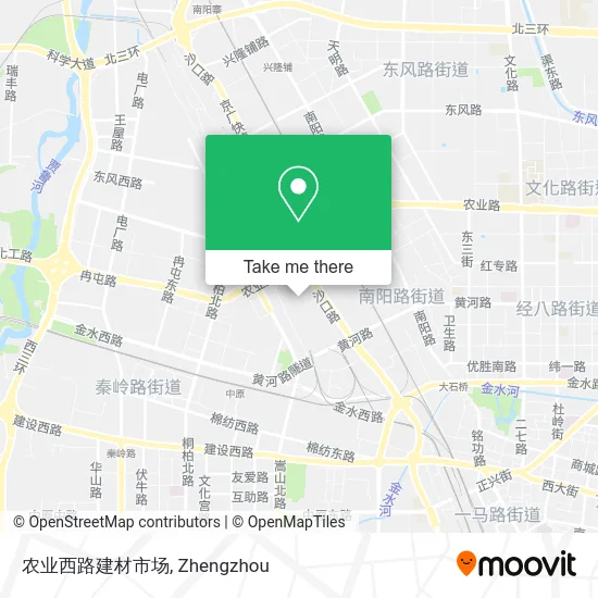 农业西路建材市场 map