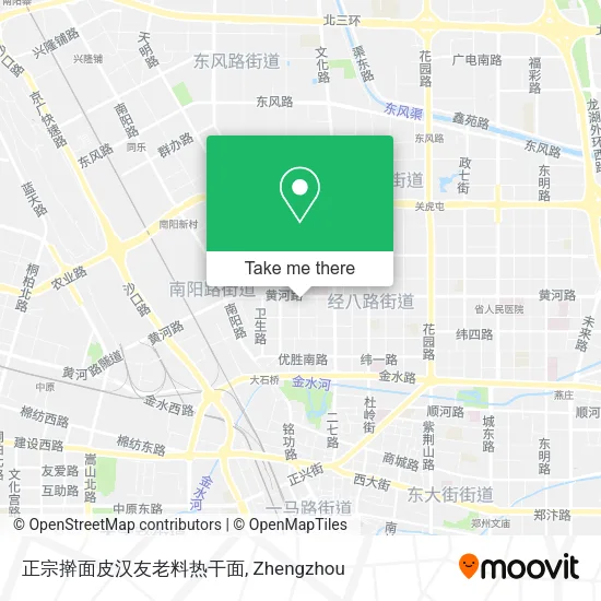 正宗擀面皮汉友老料热干面 map