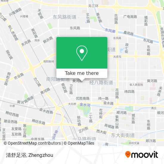 清舒足浴 map