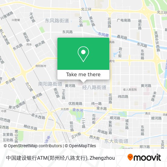 中国建设银行ATM(郑州经八路支行) map