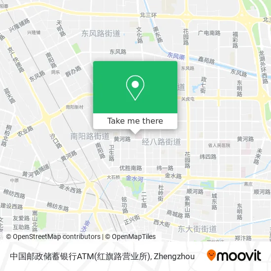 中国邮政储蓄银行ATM(红旗路营业所) map