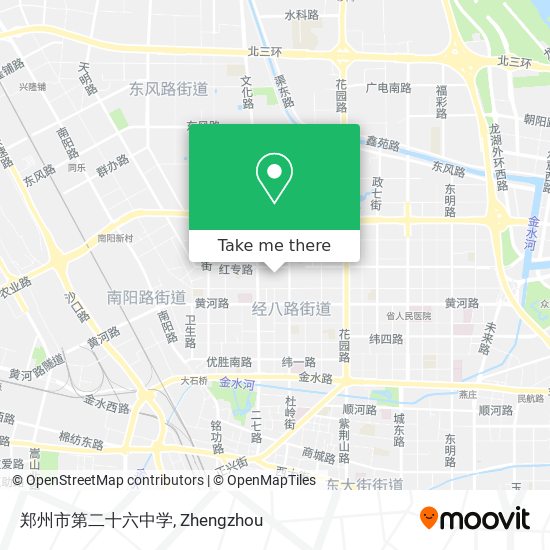郑州市第二十六中学 map