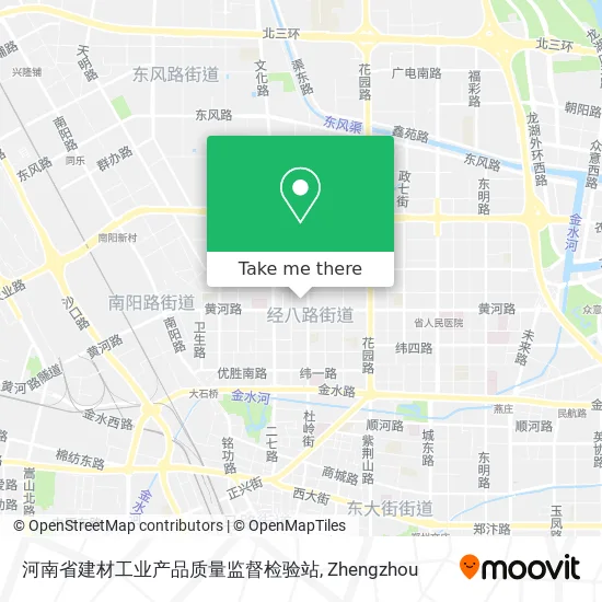 河南省建材工业产品质量监督检验站 map