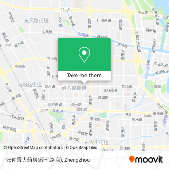 张仲景大药房(经七路店) map
