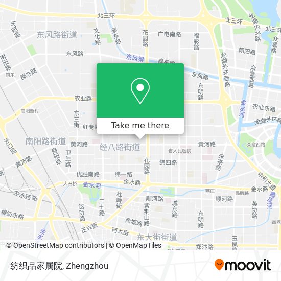 纺织品家属院 map