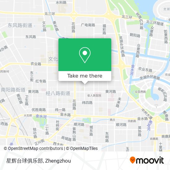星辉台球俱乐部 map