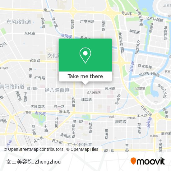 女士美容院 map