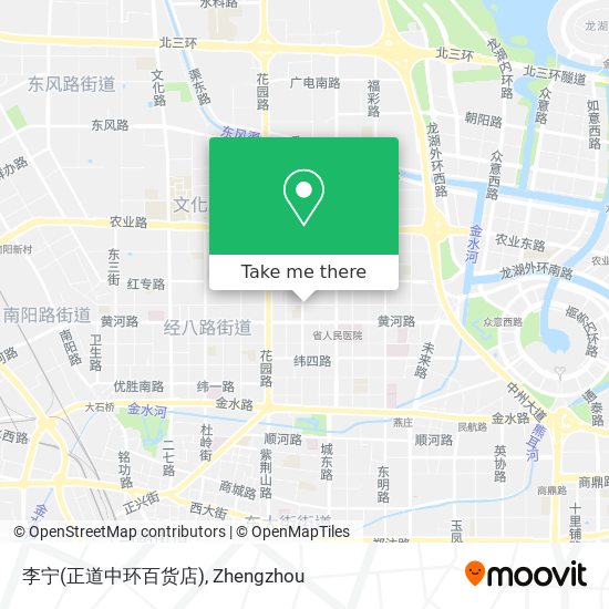 李宁(正道中环百货店) map