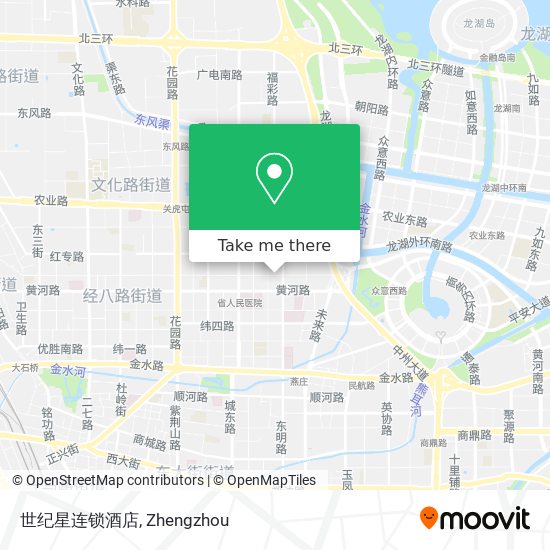 世纪星连锁酒店 map