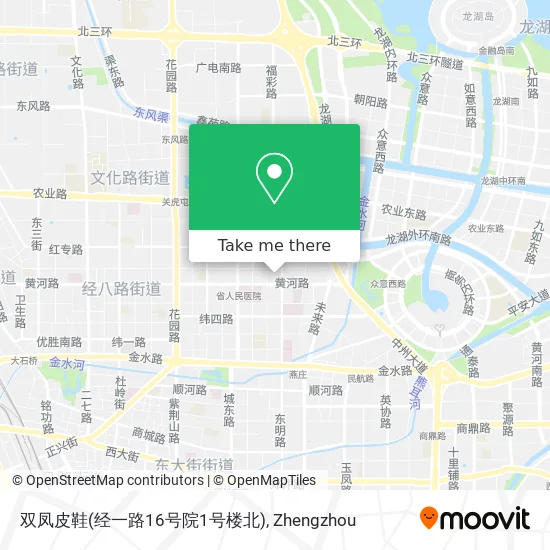 双凤皮鞋(经一路16号院1号楼北) map