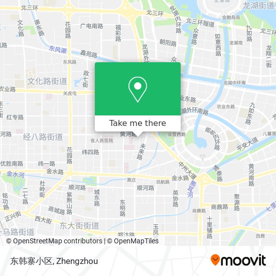 东韩寨小区 map