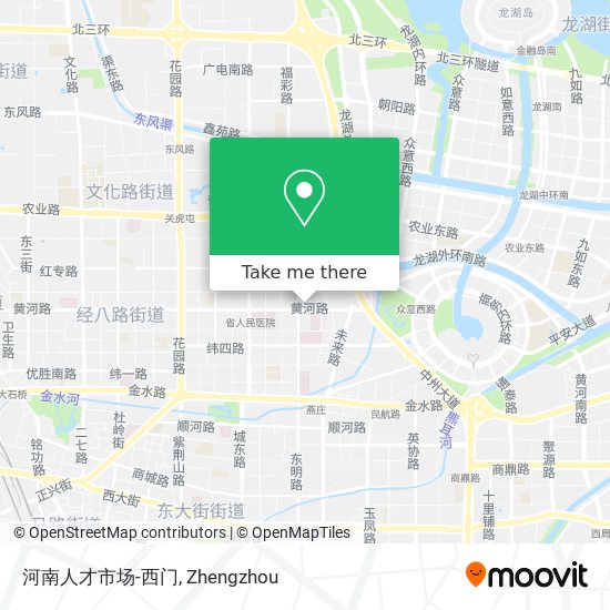 河南人才市场-西门 map