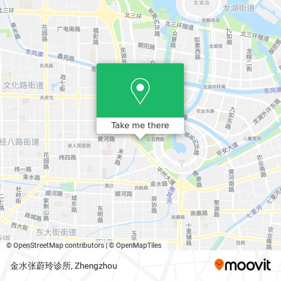 金水张蔚玲诊所 map