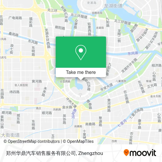 郑州华鼎汽车销售服务有限公司 map