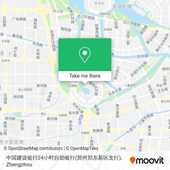 中国建设银行24小时自助银行(郑州郑东新区支行) map