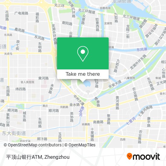 平顶山银行ATM map