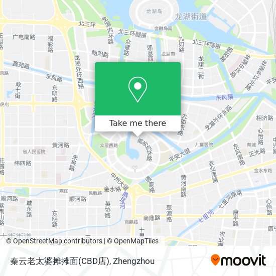 秦云老太婆摊摊面(CBD店) map