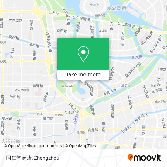 同仁堂药店 map