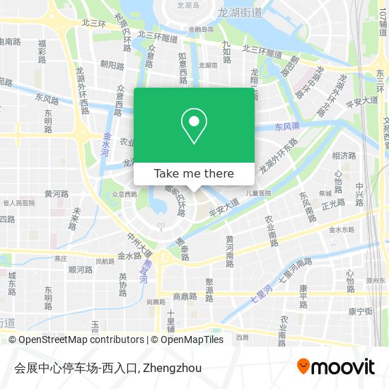 会展中心停车场-西入口 map