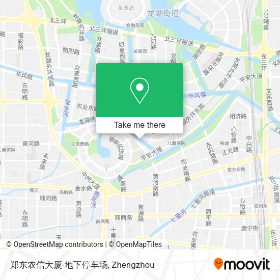 郑东农信大厦-地下停车场 map