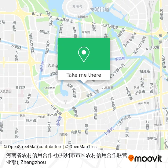 河南省农村信用合作社(郑州市市区农村信用合作联营业部) map