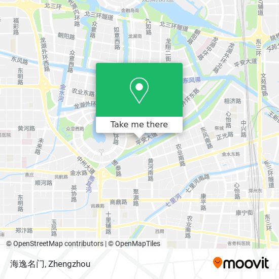 海逸名门 map