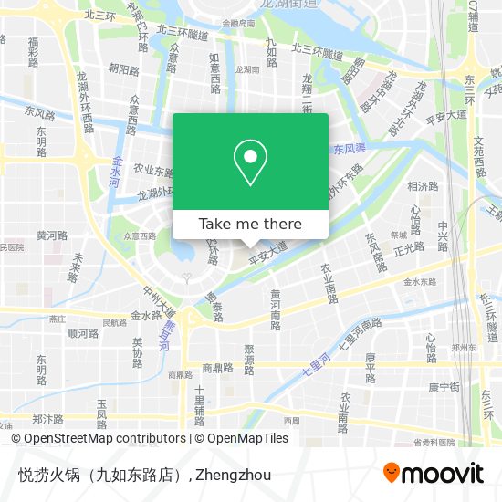 悦捞火锅（九如东路店） map