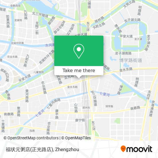 福状元粥店(正光路店) map