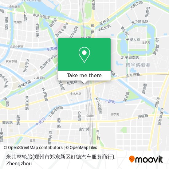 米其林轮胎(郑州市郑东新区好德汽车服务商行) map