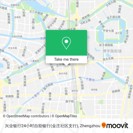 兴业银行24小时自助银行(金庄社区支行) map
