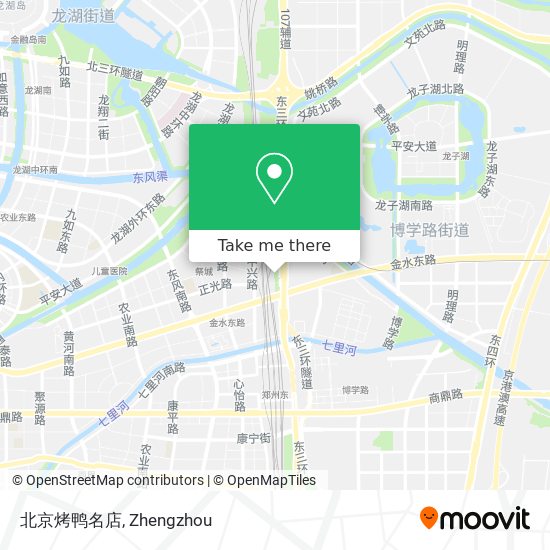 北京烤鸭名店 map