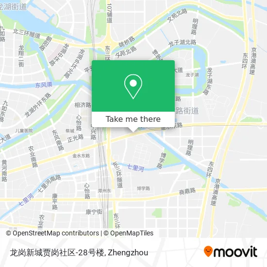 龙岗新城贾岗社区-28号楼 map