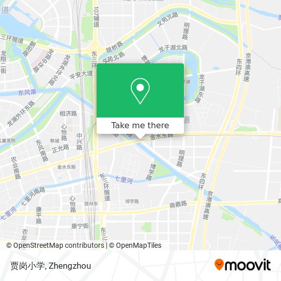 贾岗小学 map