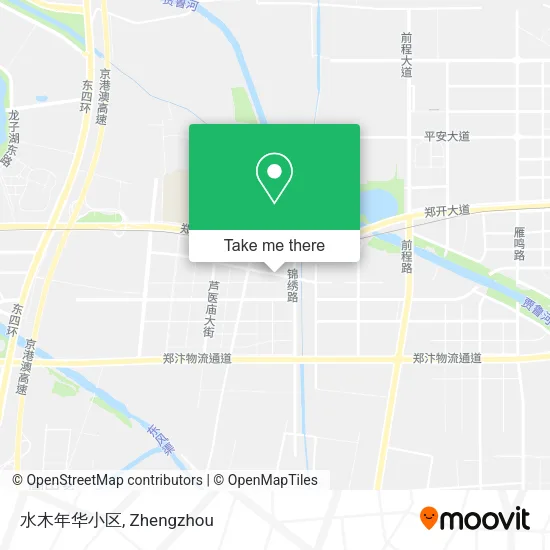 水木年华小区 map