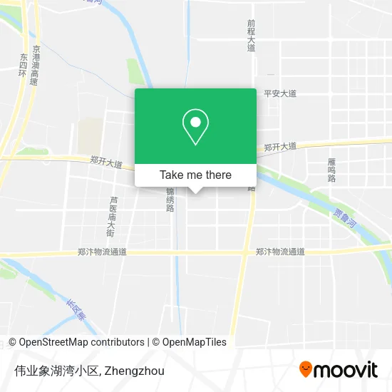 伟业象湖湾小区 map