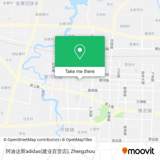 阿迪达斯adidas(建业百货店) map