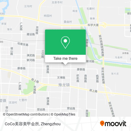 CoCo美容美甲会所 map