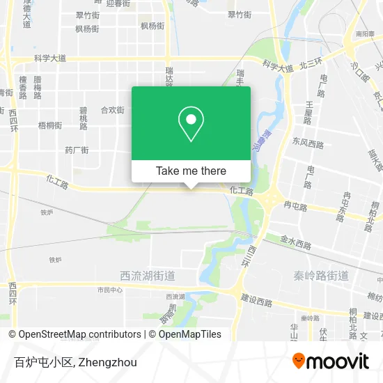百炉屯小区 map