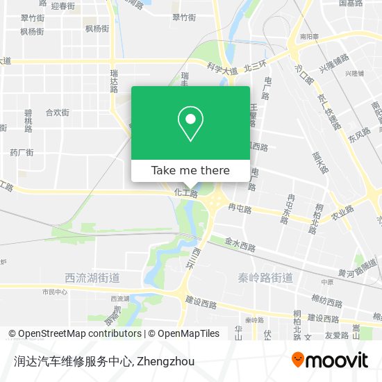 润达汽车维修服务中心 map
